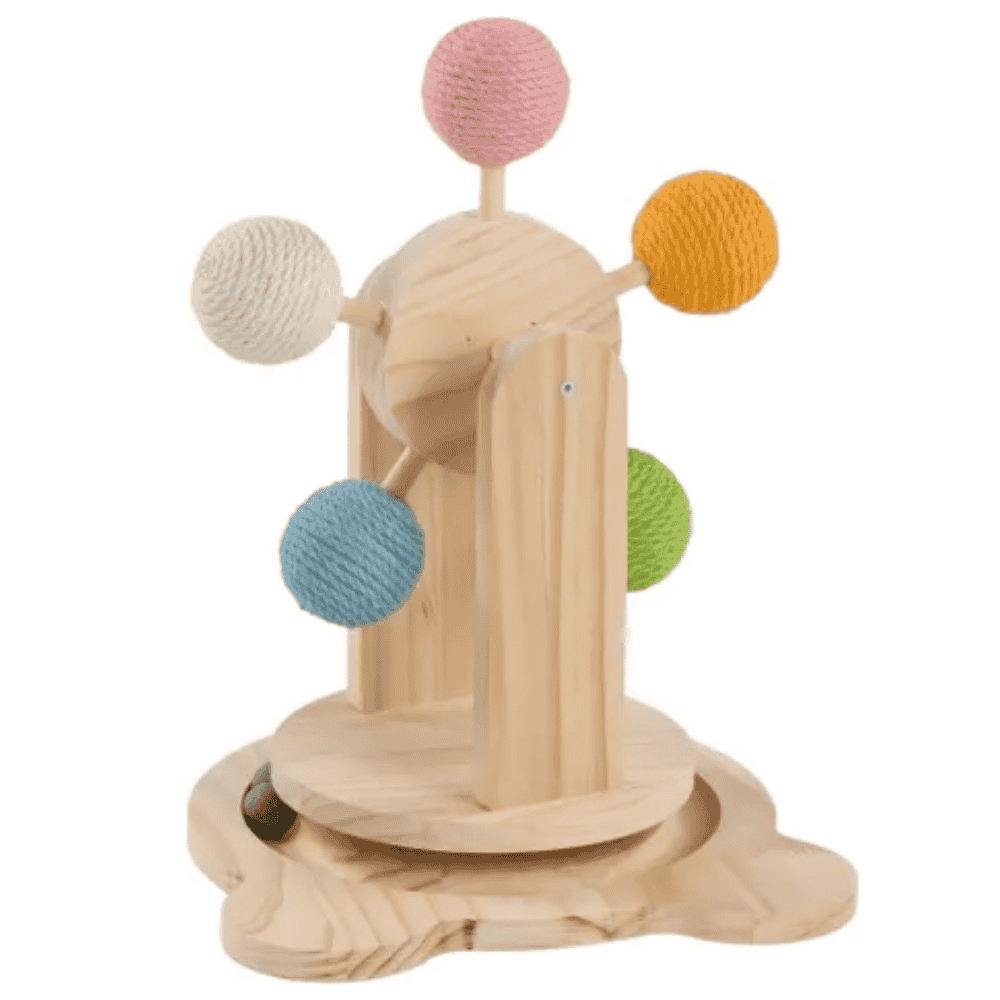 Flamingo Rascador Marrón para Gatos al mejor precio -Todoanimal.es