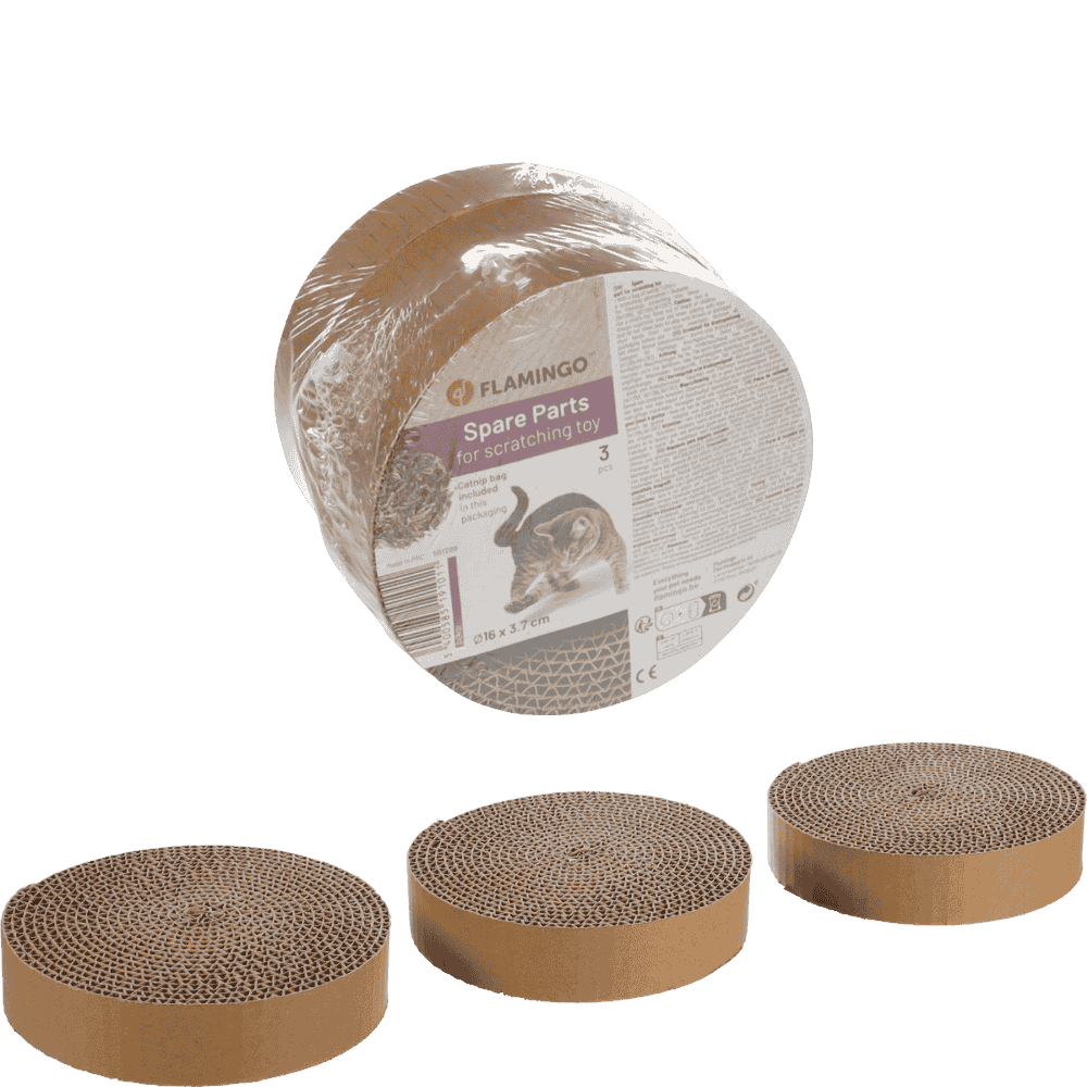 Flamingo Recambio Densi Juguete Rascador 3 uds al mejor precio -Todoanimal.es