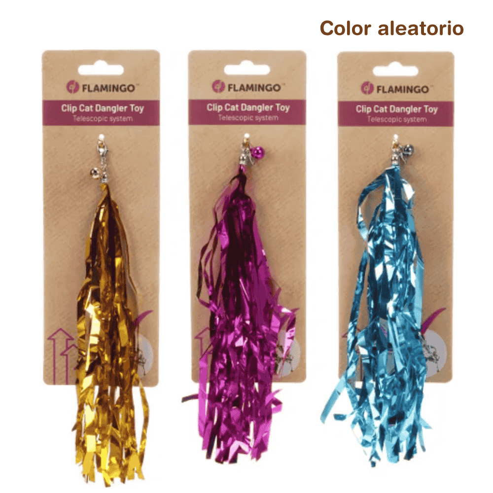 Flamingo Siem Cinta Colgante para Vara Juguete para Gatos al mejor precio -Todoanimal.es
