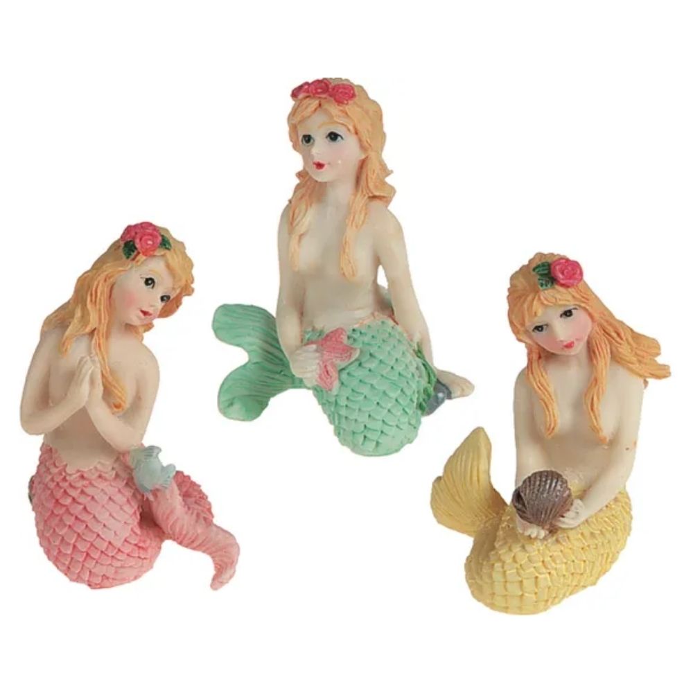 Flamingo Sirena Decoración para Acuarios 1 ud Surtido al mejor precio -Todoanimal.es