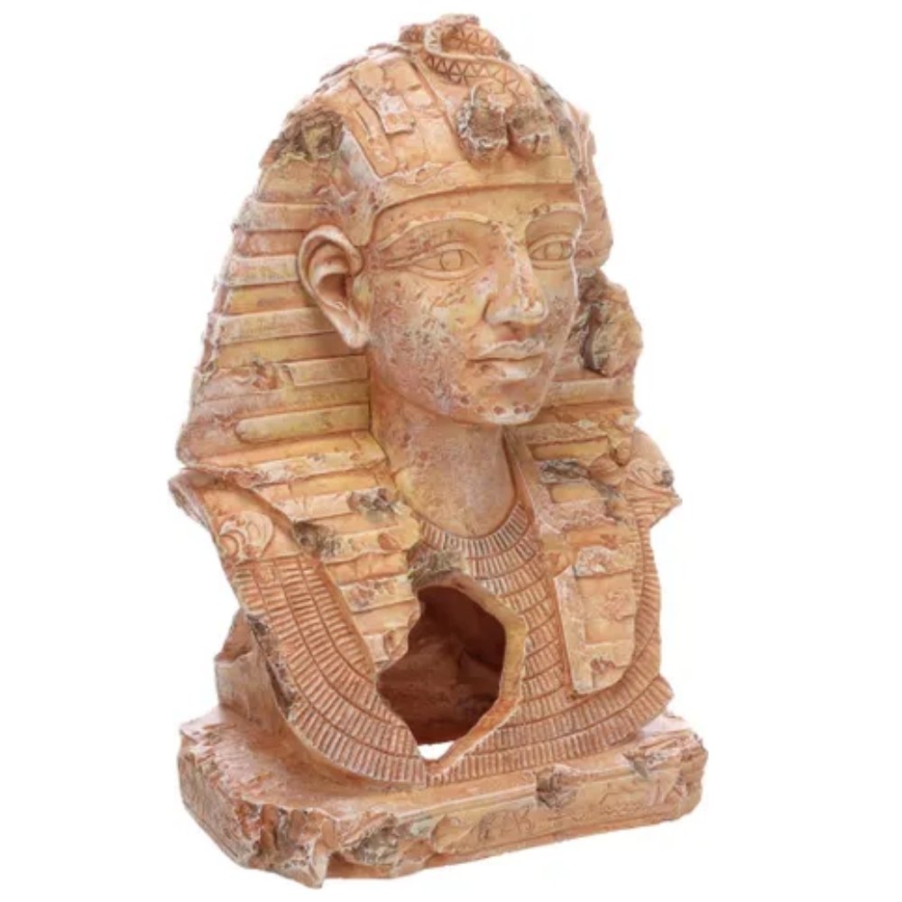 Flamingo Tutankamon Grande Decoración para Acuarios (19x16x28cm) al mejor precio -Todoanimal.es