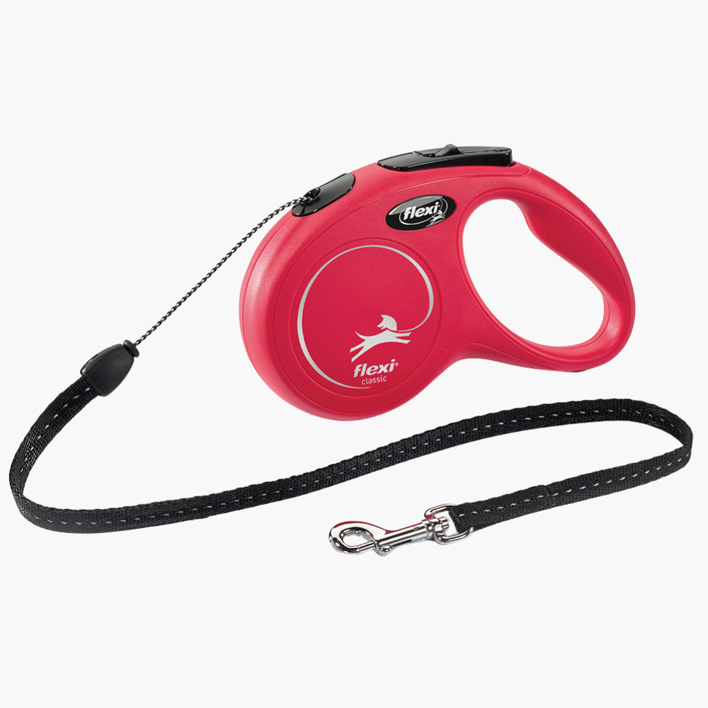 Flexi New Classic M Cordon 5M Rojo al mejor precio -Todoanimal.es