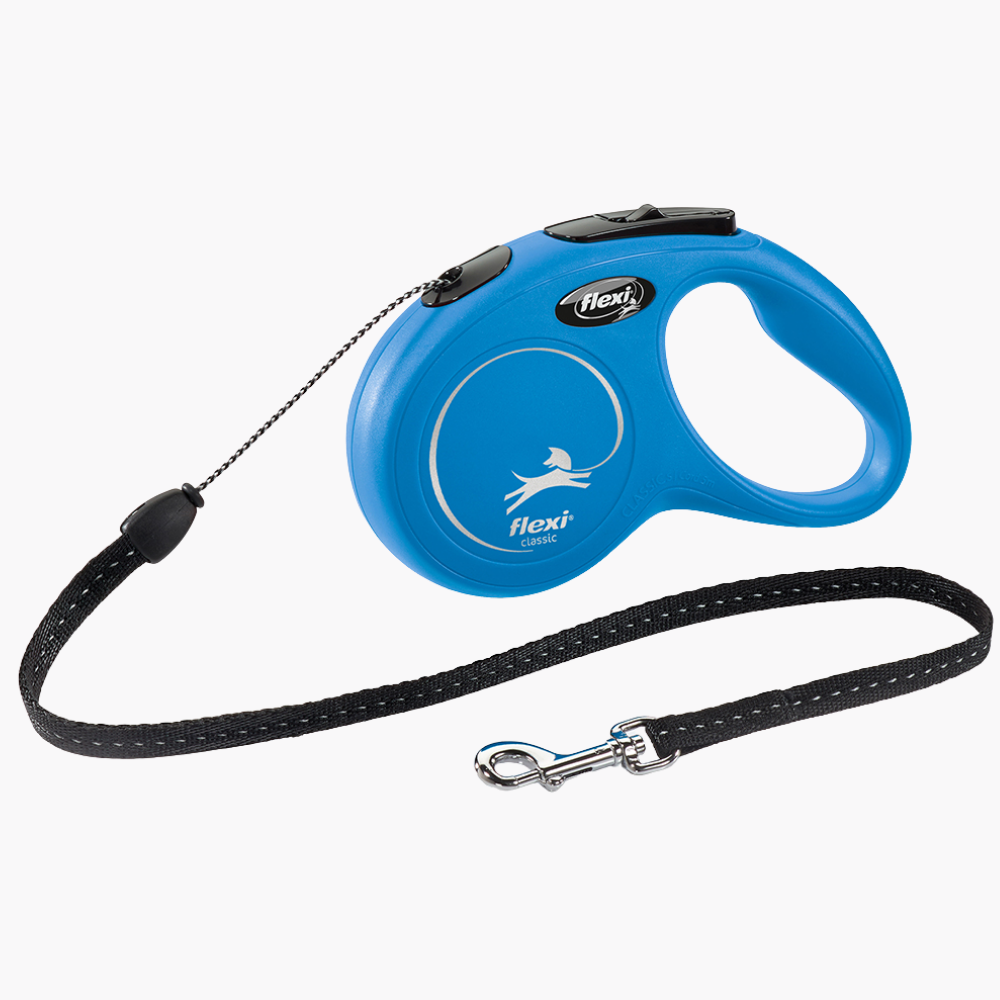 Flexi New Classic M Cordon 8M Azul al mejor precio -Todoanimal.es