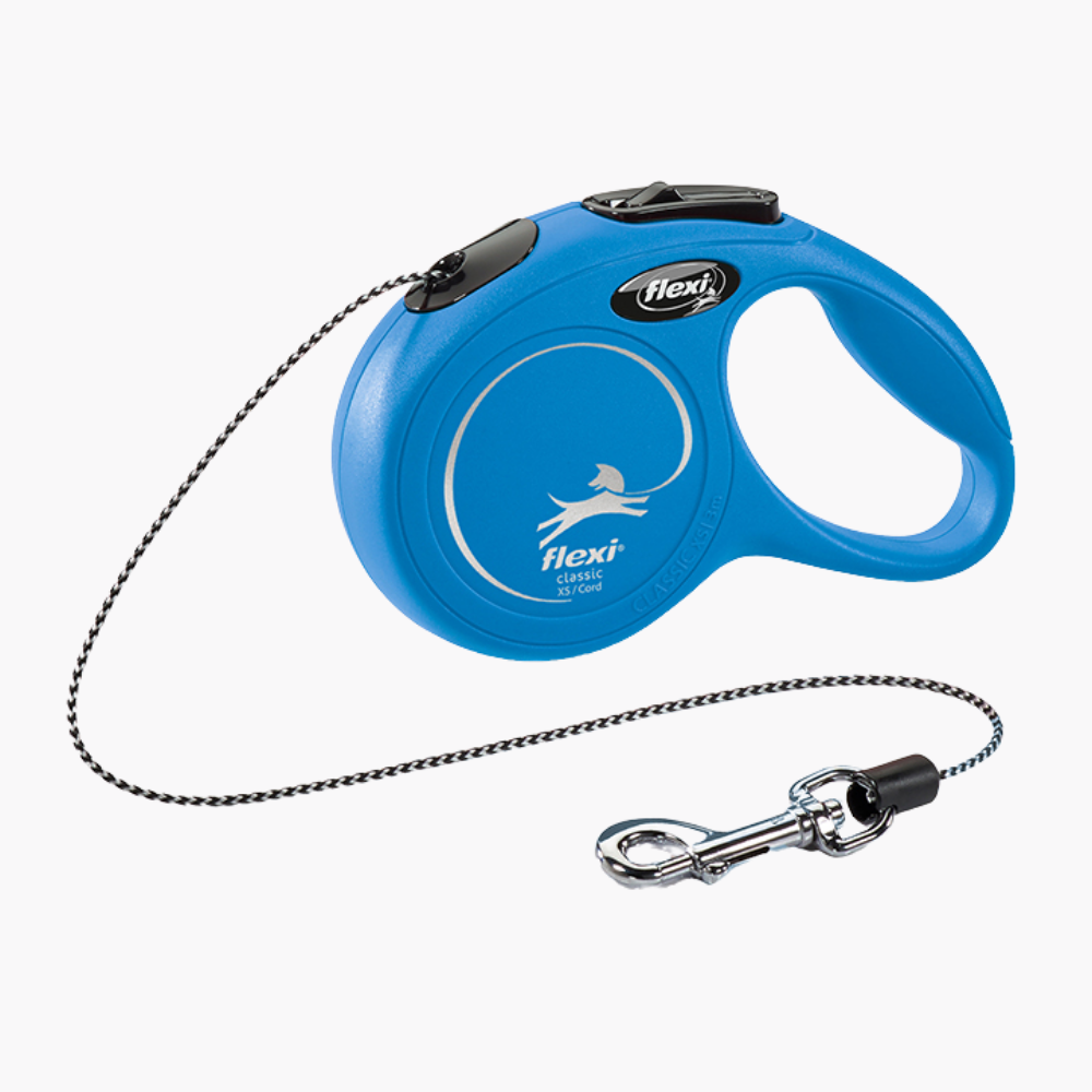 Flexi New Classic XS Cordon 3M Azul al mejor precio -Todoanimal.es