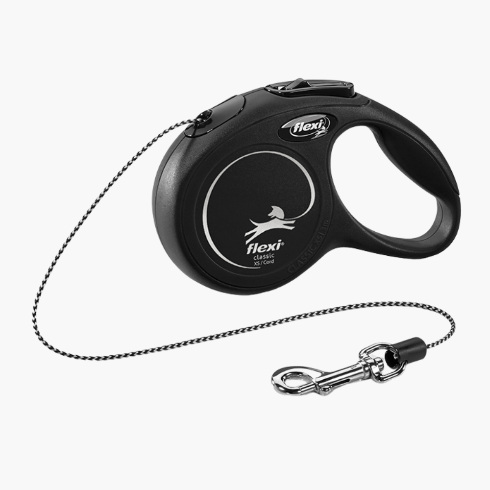 Flexi New Classic XS Cordon 3M Negro al mejor precio -Todoanimal.es
