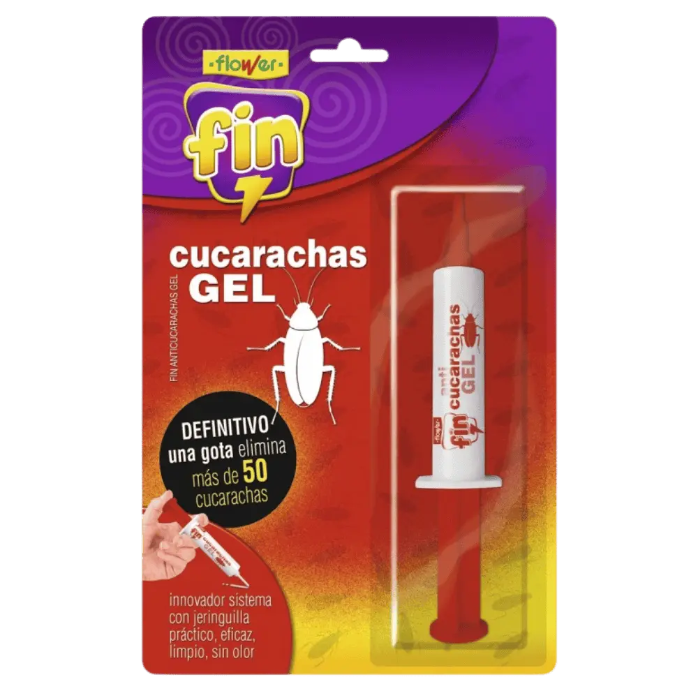 Flower Fin Cucarachas Gel 10 g al mejor precio -Todoanimal.es