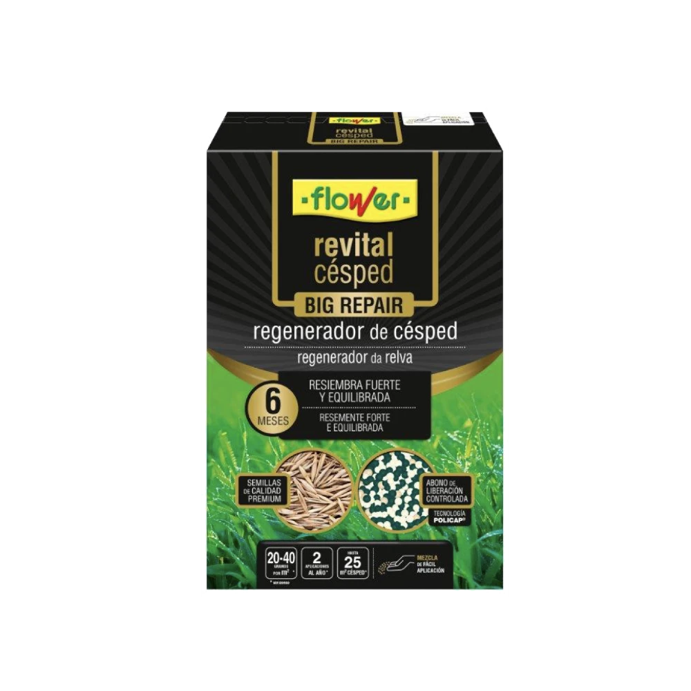 Flower Revital Regenerador de Césped Big Repair 6 Meses al mejor precio -Todoanimal.es
