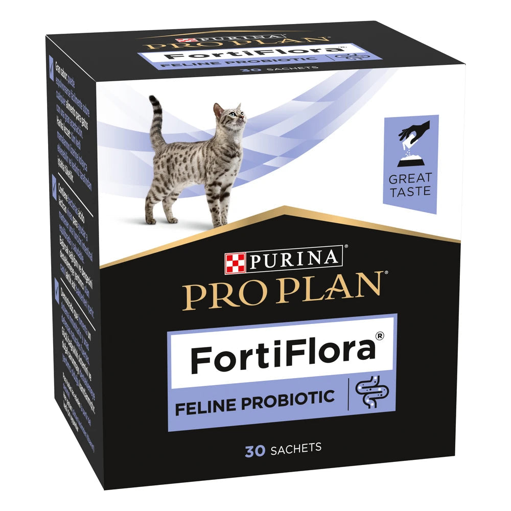 Fortiflora Pro Plan 30 sobres de 1 g Suplemento Probiótico en Polvo para Gatos al mejor precio -Todoanimal.es