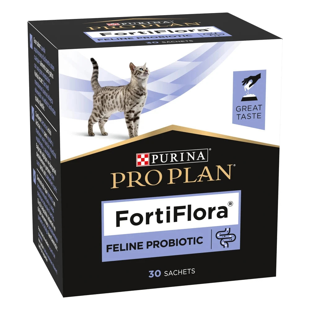 Fortiflora Pro Plan 30 sobres de 1 g Suplemento Probiótico en Polvo para Gatos al mejor precio -Todoanimal.es