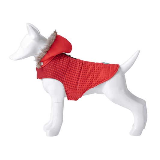 Freedog Abrigo Red Dot Lunares Ropa para Perros al mejor precio -Todoanimal.es