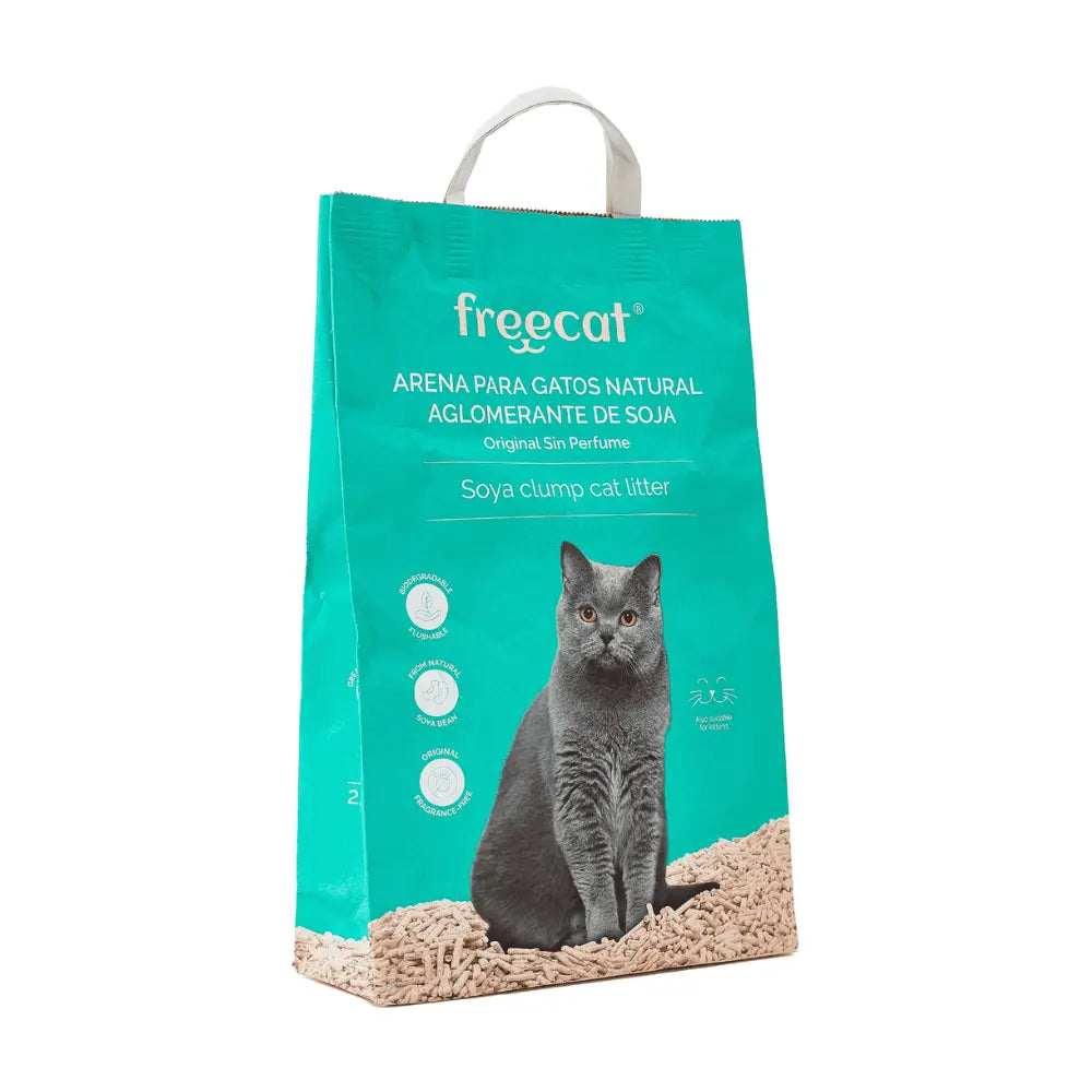 Freedog Arena Natural Aglomerante de Soja para Gatos al mejor precio -Todoanimal.es