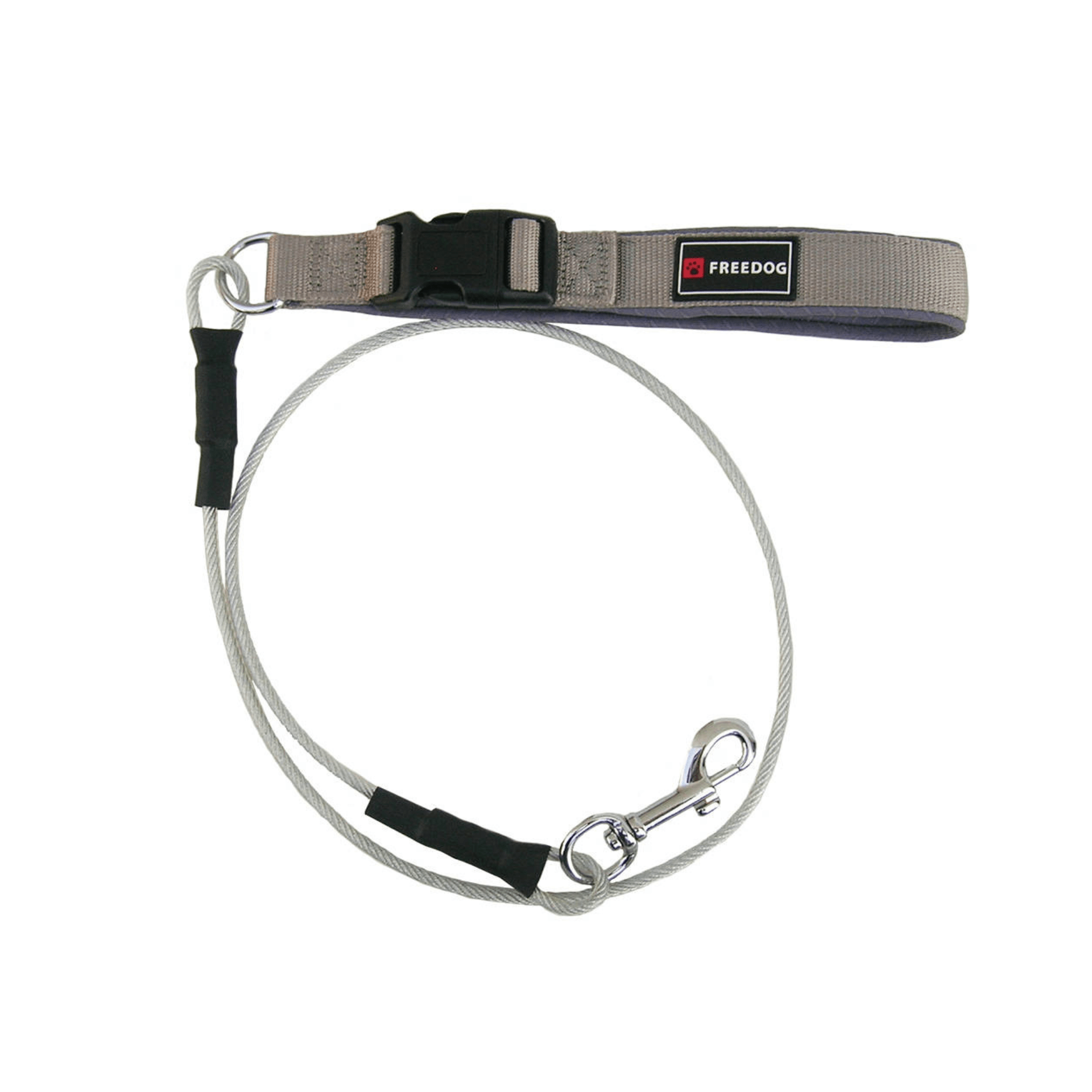 Freedog Correa de Metal Antimordida 6mmx120cm al mejor precio -Todoanimal.es