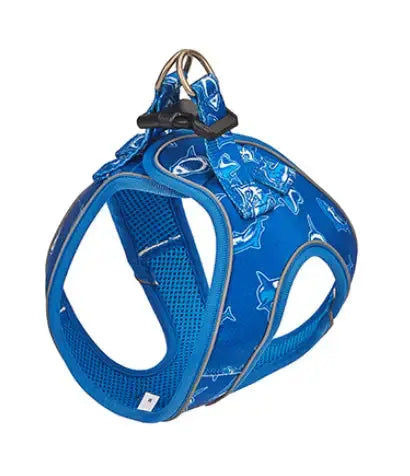 Freedog Summer Arnés Blue Shark T-M 40-45Cm Todoanimal.es