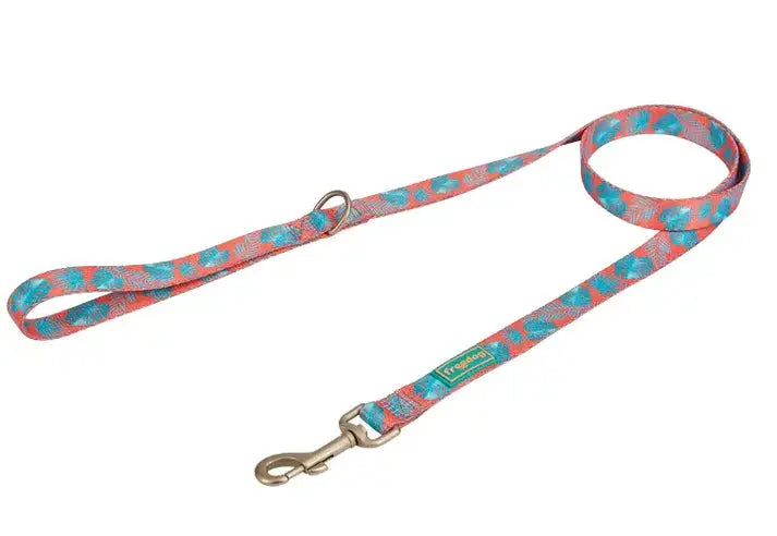 Freedog Summer Correa Coral Palm 10Mm X 120Cm T-Xs Todoanimal.es