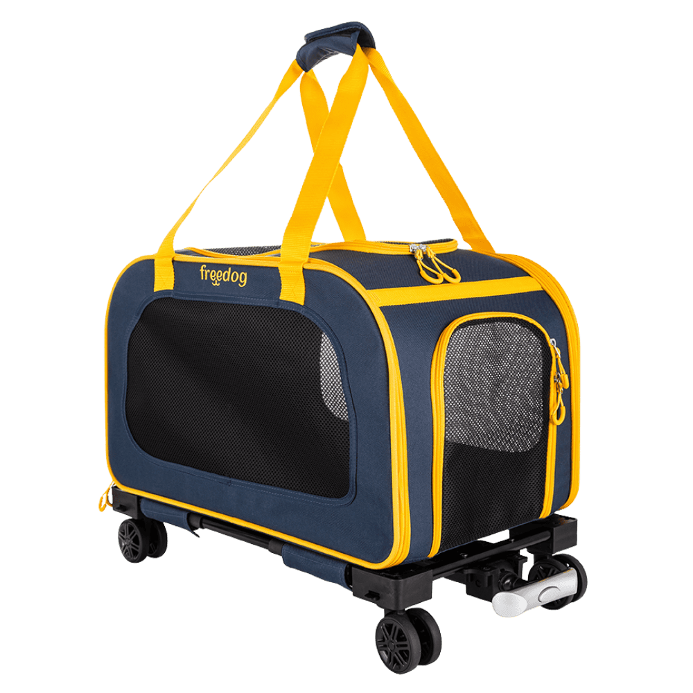 Freedog Transportin con Ruedas Trolley TravelTails 54x33x42cm al mejor precio -Todoanimal.es