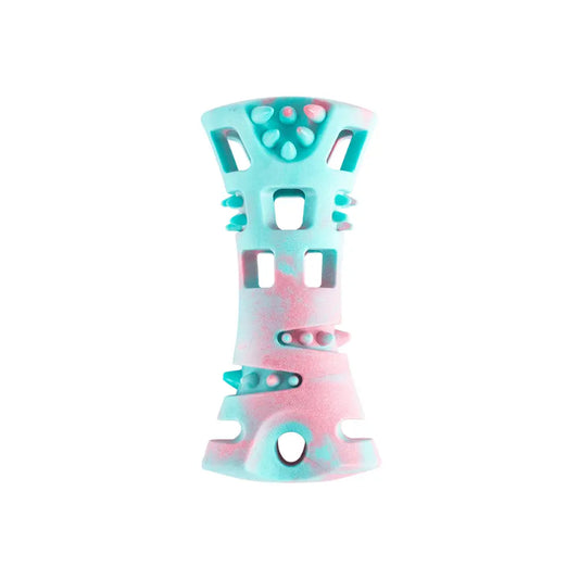 Freedog Wave Bone Rosa/Aqua Juguete Flotante para Perros Verano al mejor precio -Todoanimal.es