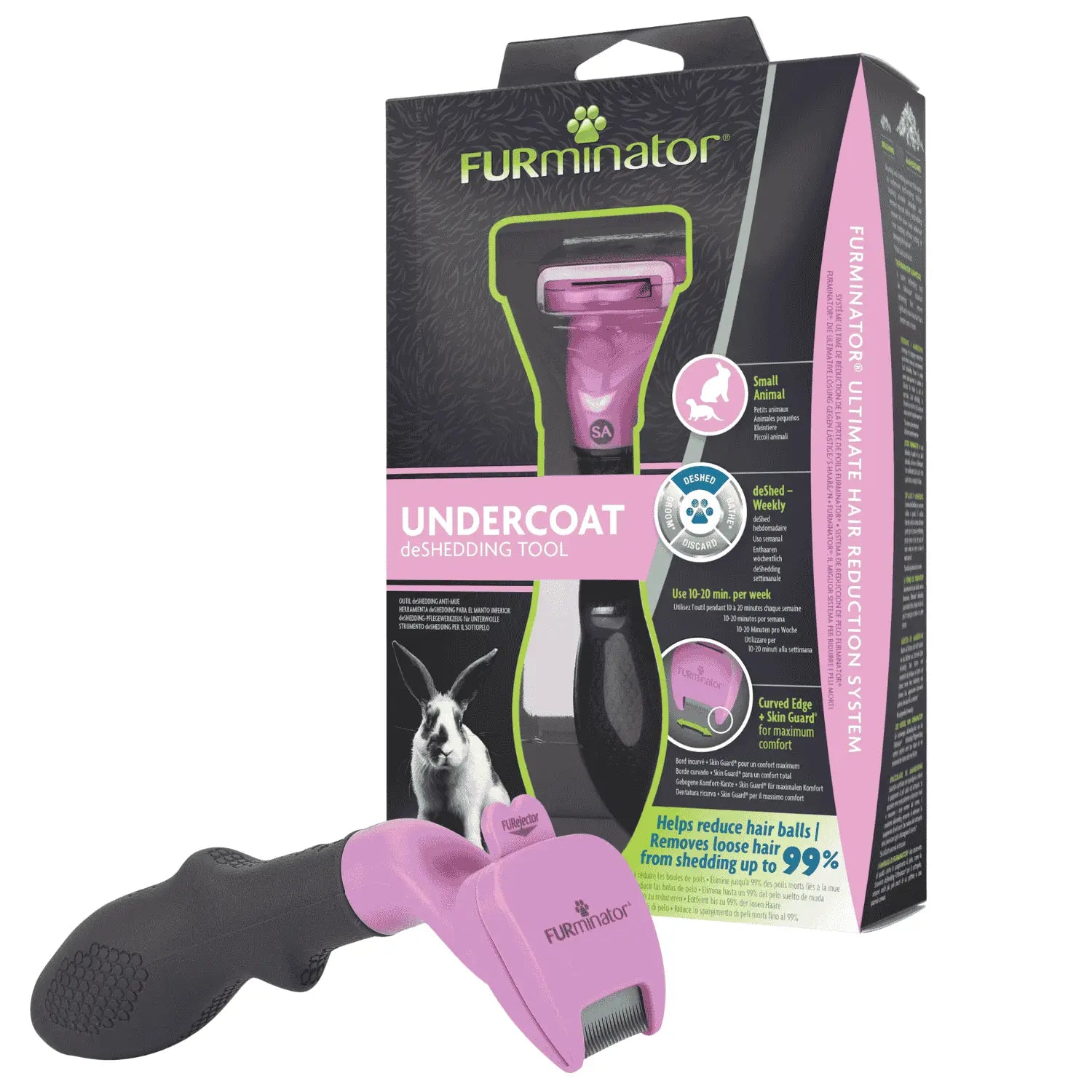 Furminator Cepillo para Animales Pequeños Roedores FURMINATOR