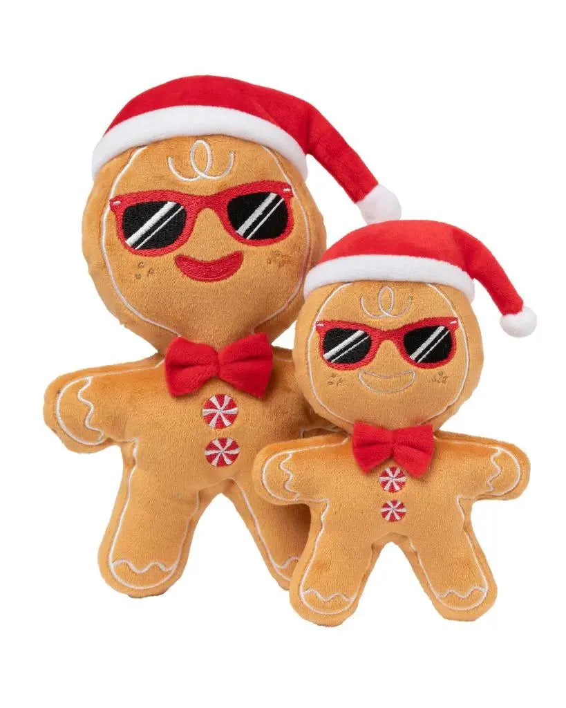 Fuzzyard Juguete Navidad Dog Mr.Gingerbread T-S