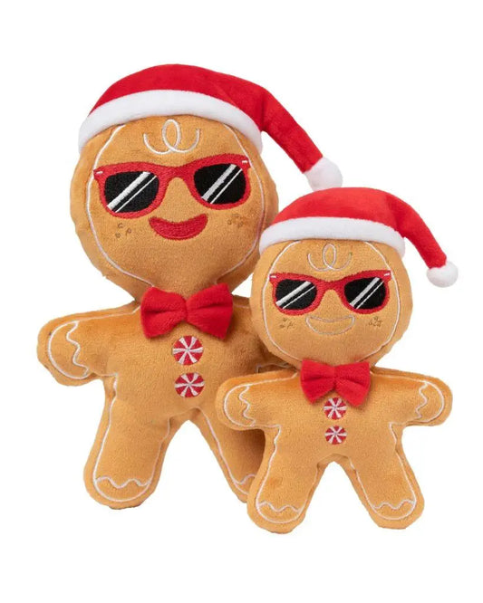 Fuzzyard Juguete Navidad Dog Mr.Gingerbread T-S