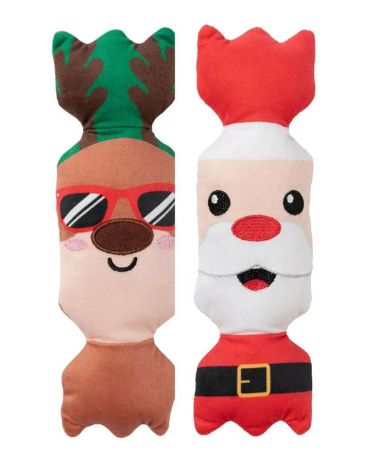 Fuzzyard Juguete Navidad Dog Shake Your Bon Bons(2Udes)