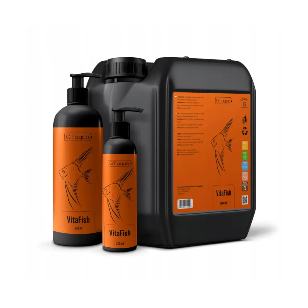 GT Aqua VitaFish Complejo Vitamínico para Peces y Gambas de Acuario al mejor precio -Todoanimal.es