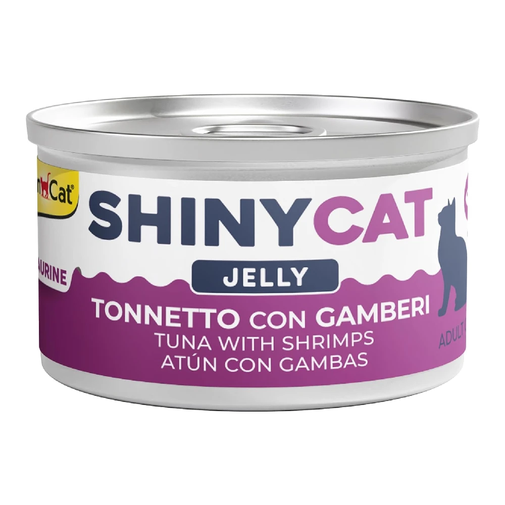 Gimcat Shinycat Jelly Comida Húmeda Gelatina para Gatos 70 g al mejor precio -Todoanimal.es