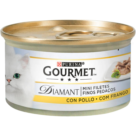 Gourmet Diamant Pollo 85 g al mejor precio -Todoanimal.es