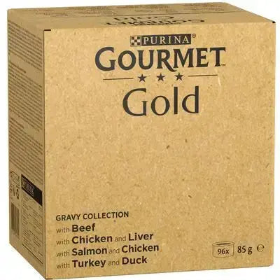 Gourmet Gold  Bocaditos En Salsa Pack Surtido 96X85G Todoanimal.es