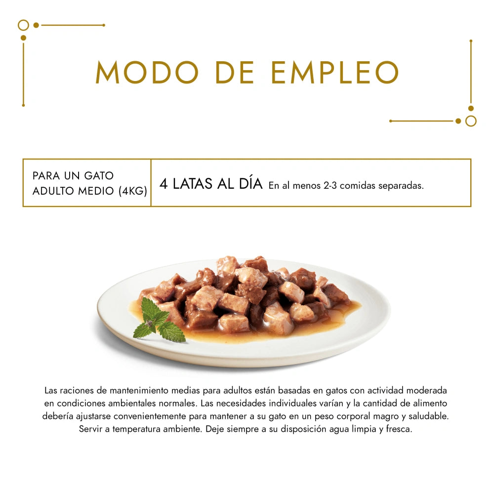 Gourmet Gold Bocaditos Pollo e Hígado 85 g Comida Húmeda para Gatos al mejor precio -Todoanimal.es