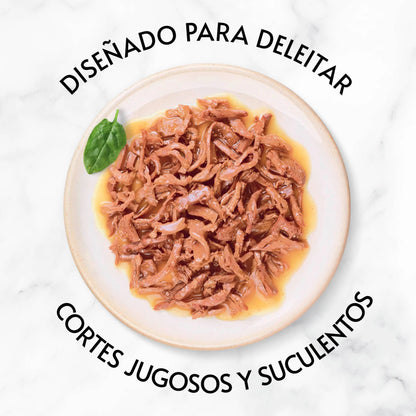 Gourmet Gold Delicias Pescado Oceánico 85 g al mejor precio -Todoanimal.es