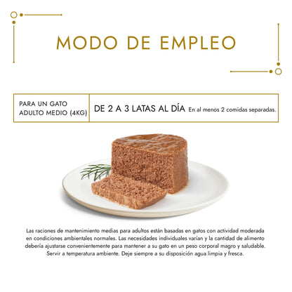 Gourmet Gold Mouse Pescado Oceánico Pack 8X85 g al mejor precio -Todoanimal.es