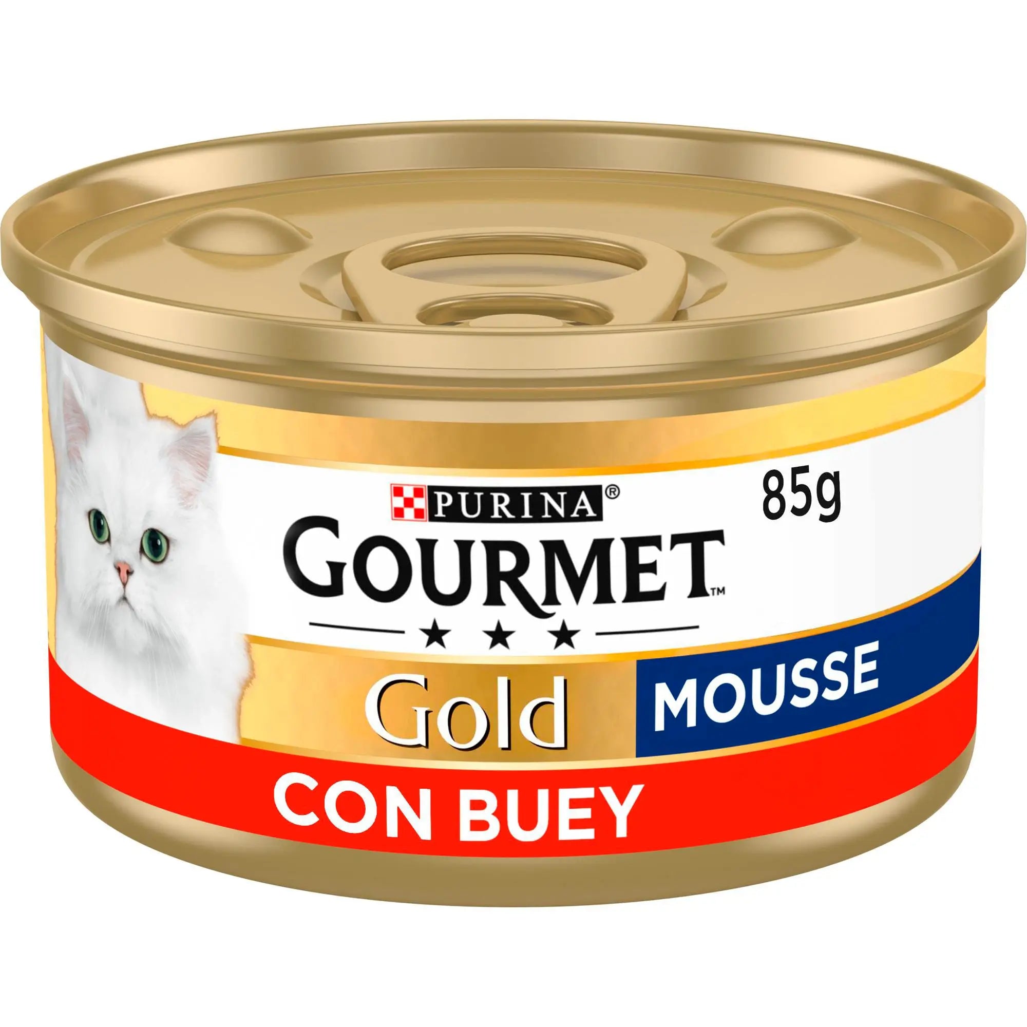 Gourmet Gold Mousse Buey 85 g al mejor precio -Todoanimal.es