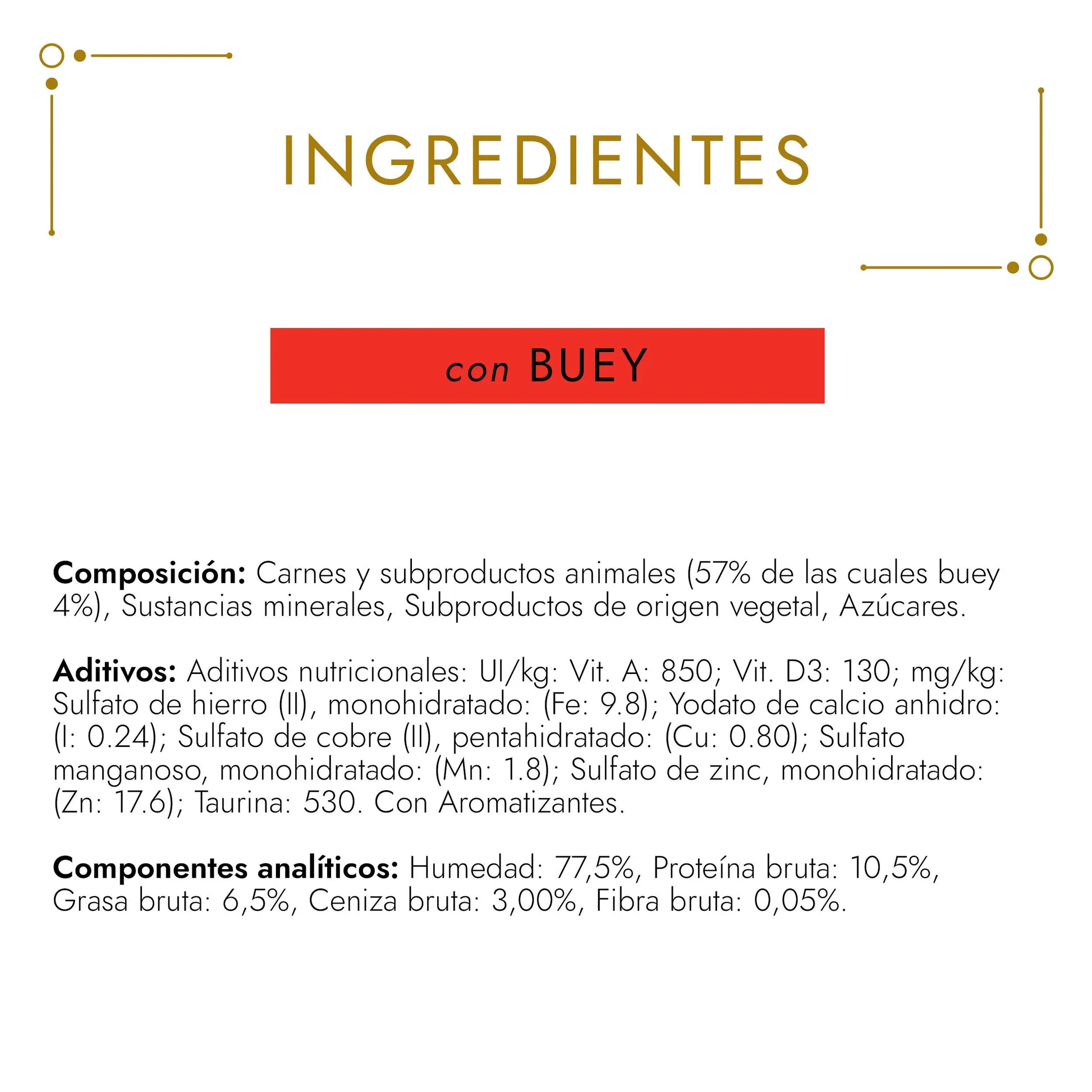 Gourmet Gold Mousse Buey 85 g al mejor precio -Todoanimal.es