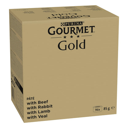 Gourmet Gold Mousse Pack Surtido 96X85 g al mejor precio -Todoanimal.es