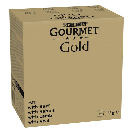 Gourmet Gold Mousse Pack Surtido 96X85 g al mejor precio -Todoanimal.es