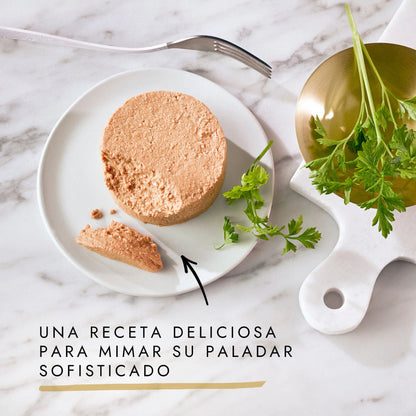 Gourmet Gold Mousse Pato&Espinaca 85 g al mejor precio -Todoanimal.es