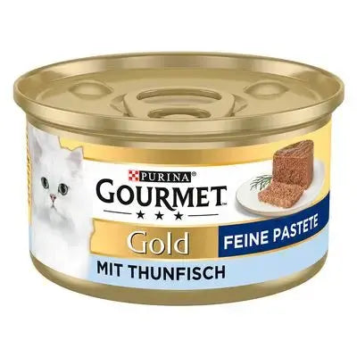 Gourmet Gold Mousse Pescado Oceánico 85G Todoanimal.es