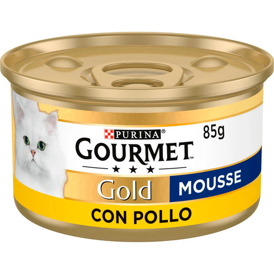 Gourmet Gold Mousse Pollo 85 g al mejor precio -Todoanimal.es