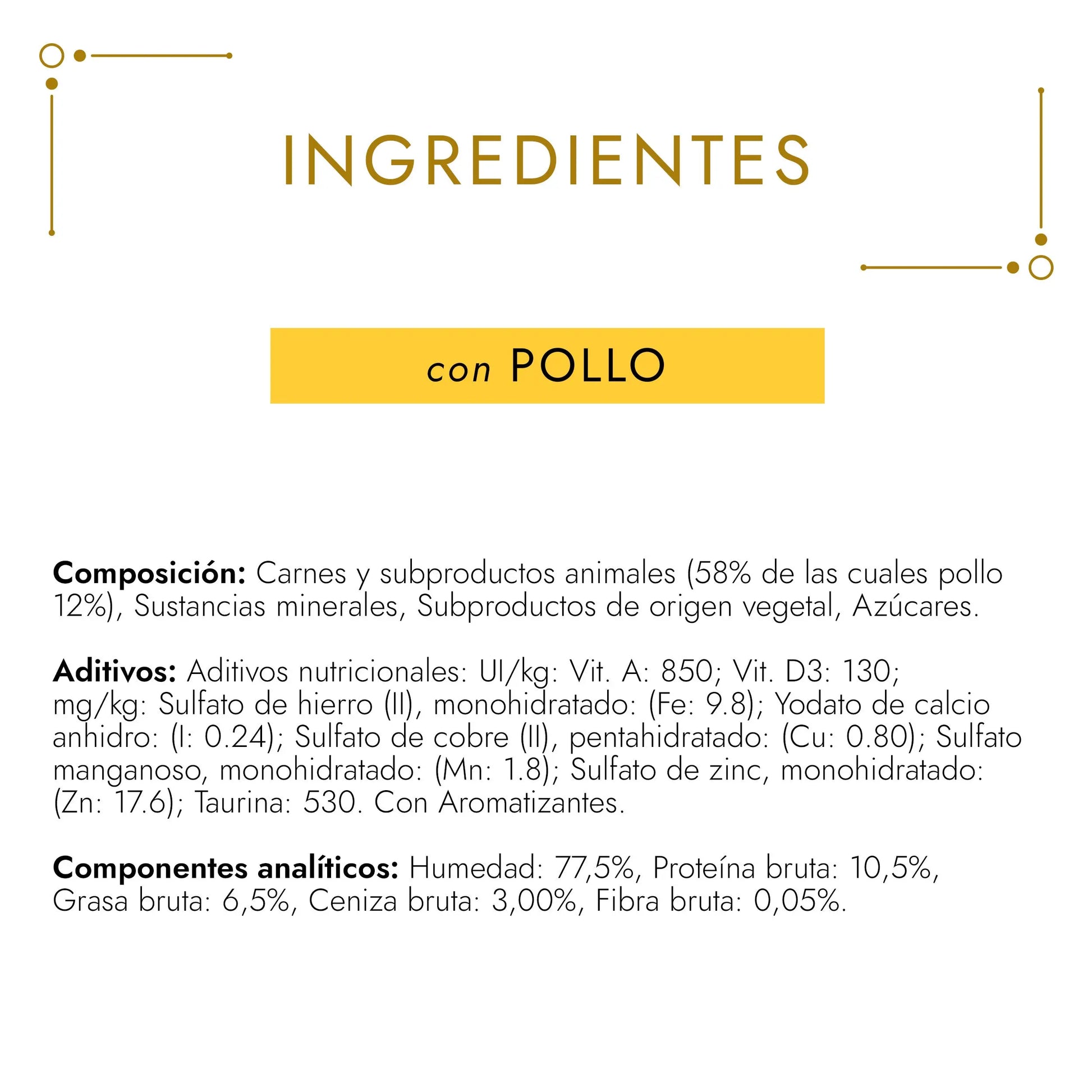 Gourmet Gold Mousse Pollo 85 g al mejor precio -Todoanimal.es