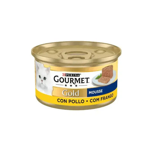 Gourmet Gold Mousse Pollo 85G Todoanimal.es