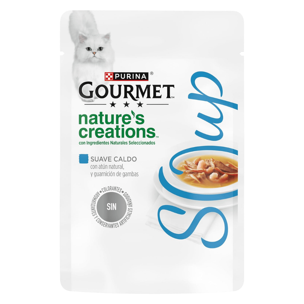 Gourmet Gold Soups Comida Húmeda para Gatos al mejor precio -Todoanimal.es