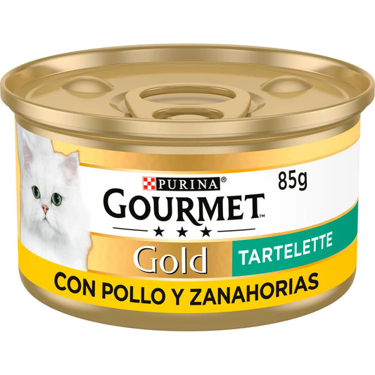 Gourmet Gold Tartalette Pollo y Zanahoria 85 g al mejor precio -Todoanimal.es