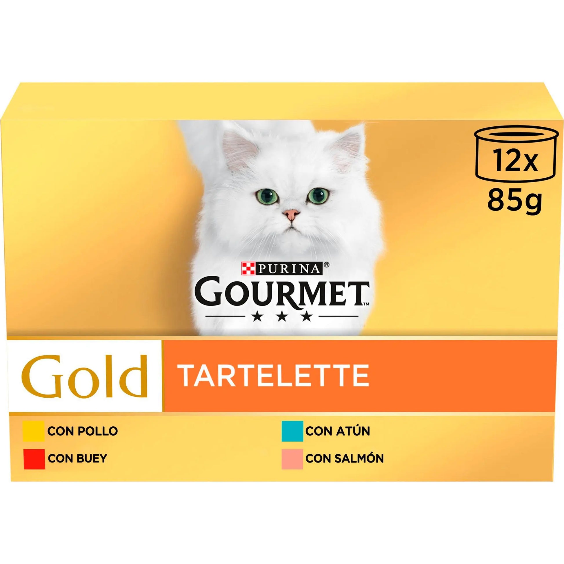 Gourmet Gold Tartallette Pack 12x85 g al mejor precio -Todoanimal.es