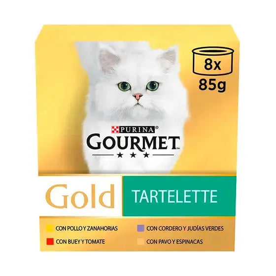 Gourmet Gold Tartallette Pack Surtido Pack 8X85Gr Todoanimal.es