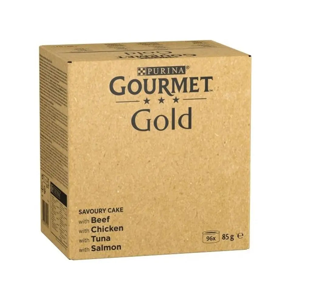 Gourmet Gold Tartelette Pack Ahorro Surtido 96x85 g Comida Húmeda para Gatos al mejor precio -Todoanimal.es