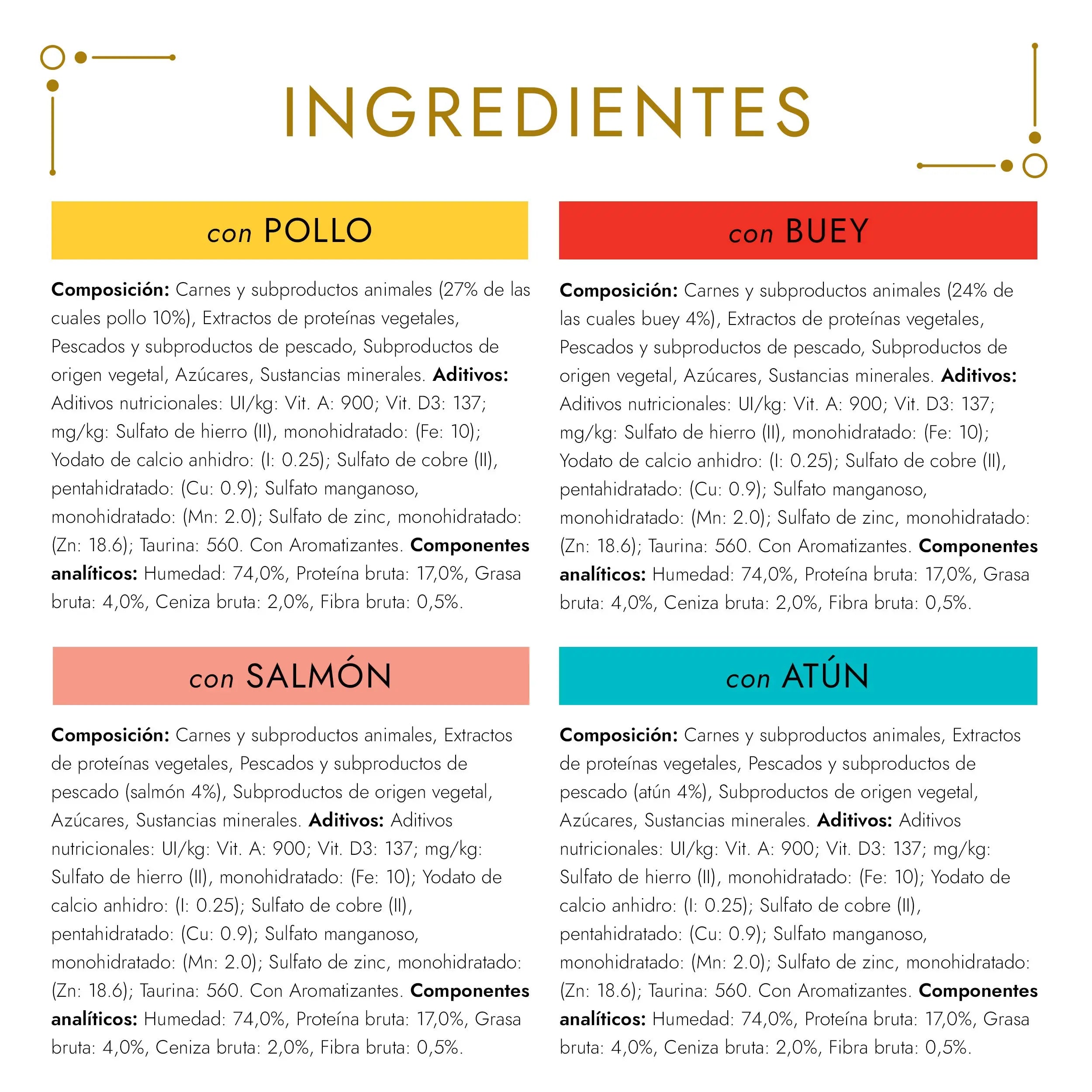 Gourmet Gold Tartelette Pack Ahorro Surtido 96x85 g Comida Húmeda para Gatos al mejor precio -Todoanimal.es