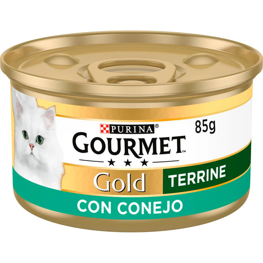 Gourmet Gold Terrine Conejo 85 g al mejor precio -Todoanimal.es