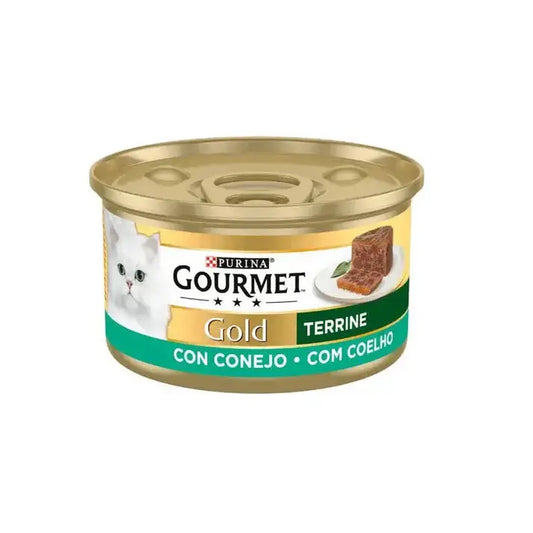 Gourmet Gold Terrine Conejo 85G Todoanimal.es