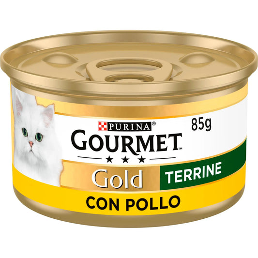 Gourmet Gold Terrine Pollo 85 g al mejor precio -Todoanimal.es