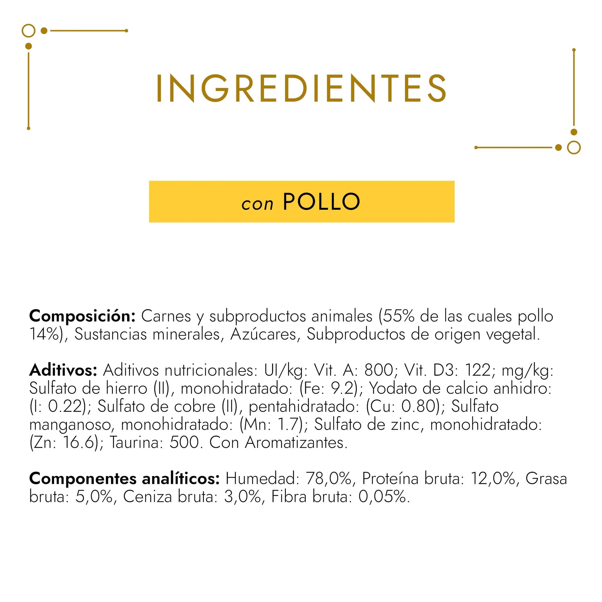 Gourmet Gold Terrine Pollo 85 g al mejor precio -Todoanimal.es